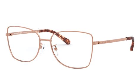 rose gold glasses michael kors|micheal kors eye glass frames.